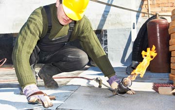 North Tidworth flat roof construction